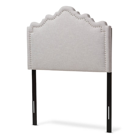 Baxton Studio Nadeen Modern Greyish Beige Twin Size Headboard 134-7248